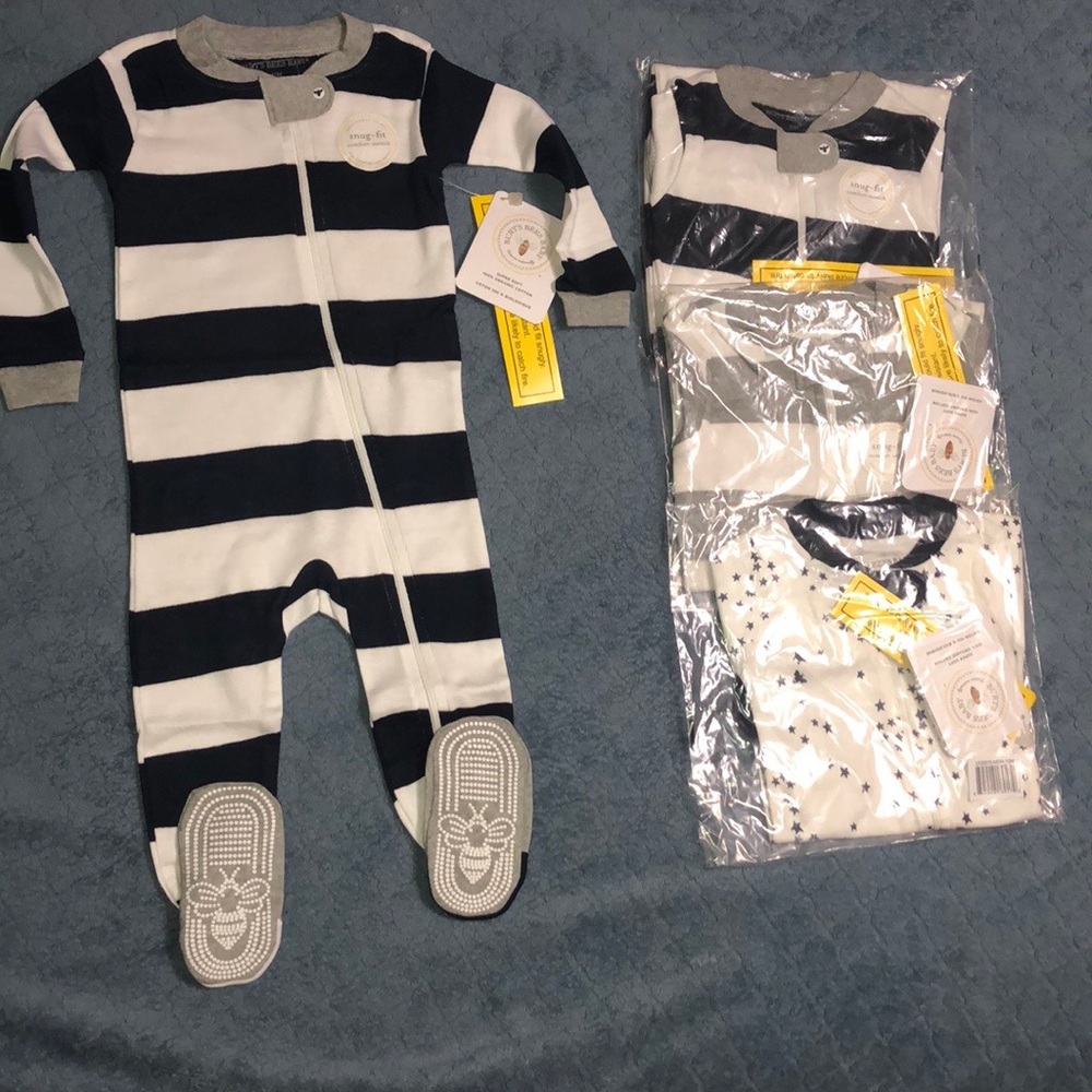 Burt's Bees Baby Organic Cotton Footed Pajama